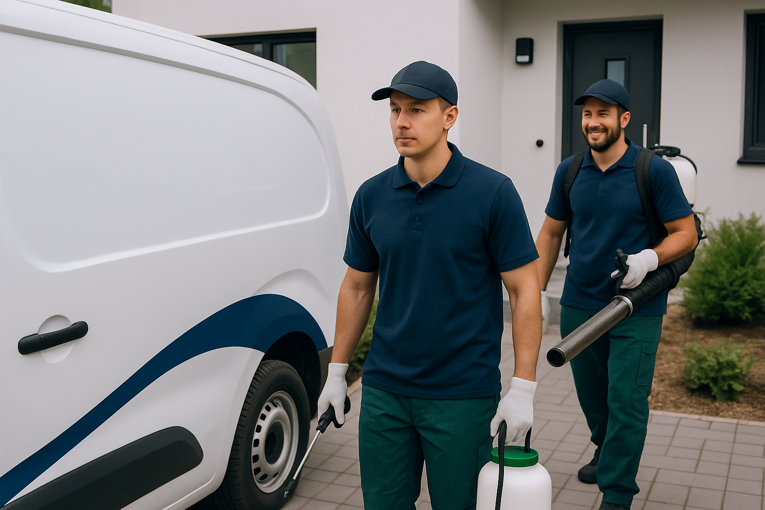 Equipo de servicio de control de plagas ServiClick365